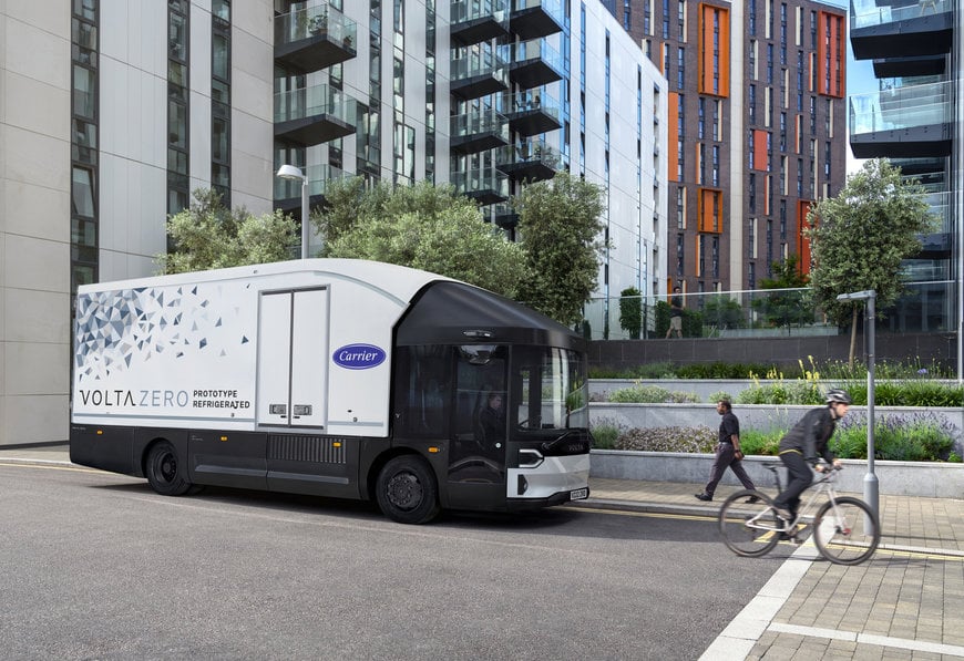 VOLTA TRUCKS CONFIRMA A CARRIER TRANSICOLD COMO PARTNER PARA LOS EQUIPOS DE REFRIGERACIÓN INCLUIDOS EN EL VOLTA ZERO
